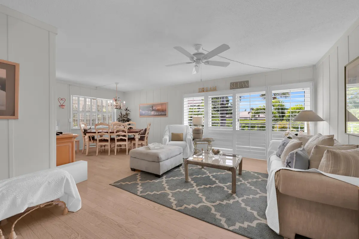 Living/Dining at 475 Tequesta Drive 16, Tequesta