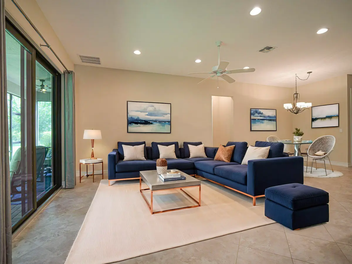 8 - Living Room - Modern - 3 at 4338 56TH Lane, Vero Beach