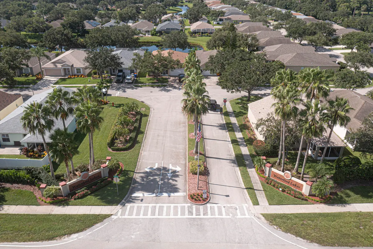 Aerial View at 1143 N 13TH Square, Vero Beach