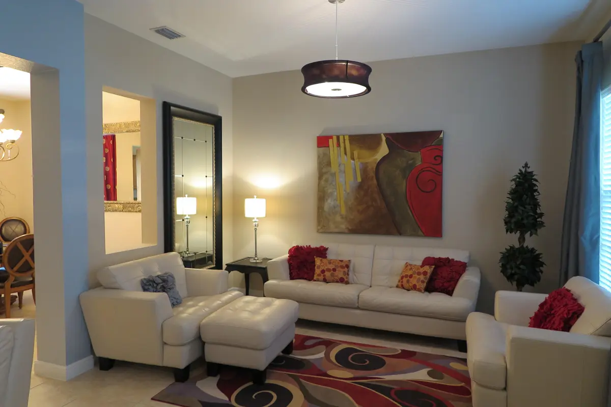 living room at 819 NW 82nd Place 819, Boca Raton