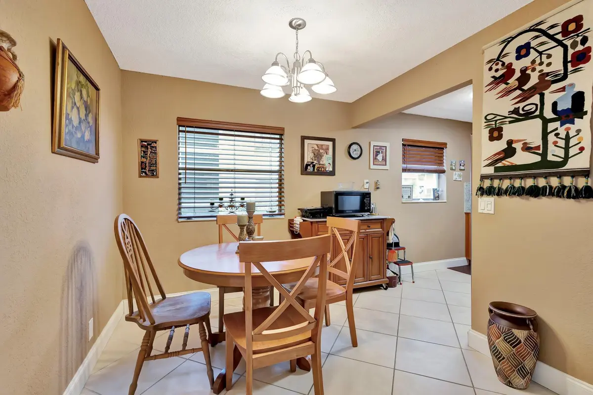 Dining Area at 637 Monaco Court, Delray Beach