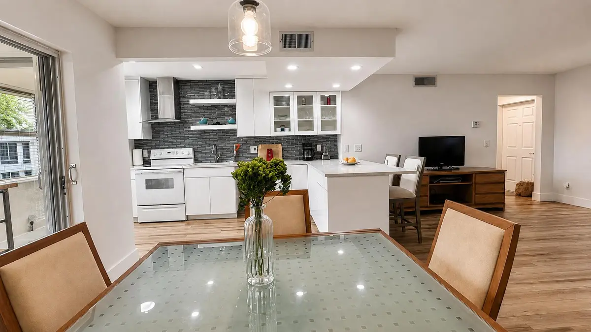 DINING & KITCHEN at 21 COLONIAL CLUB Drive 303, Boynton Beach