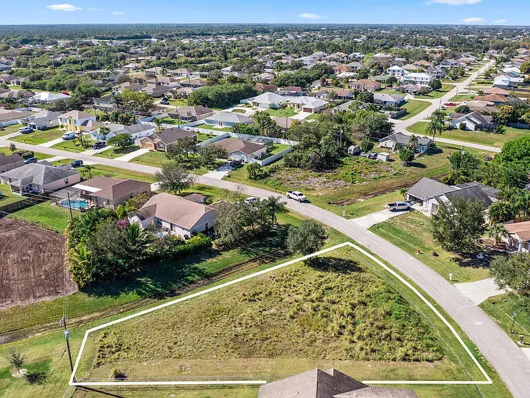 Aerial View at 544 SW COLUMBUS Drive, Port St. Lucie