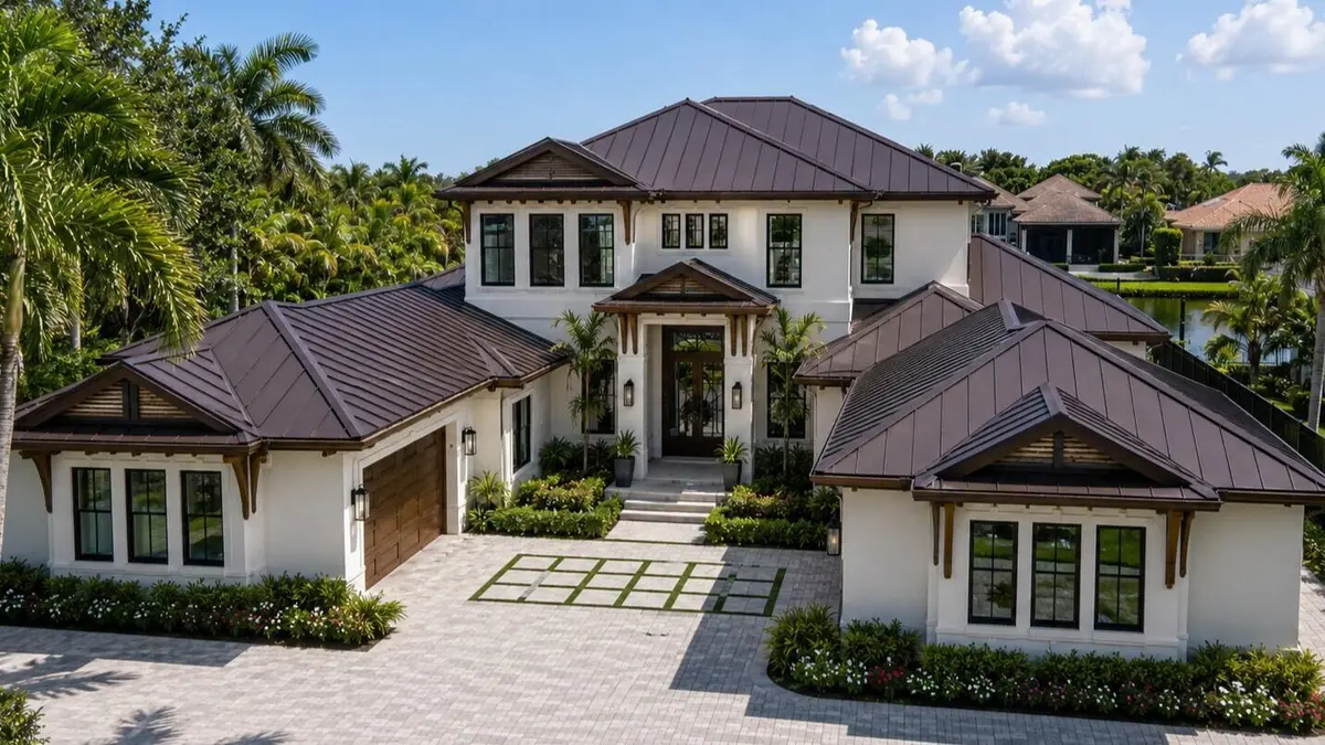 Front Digital Rendering at 127 Quayside Drive, Jupiter