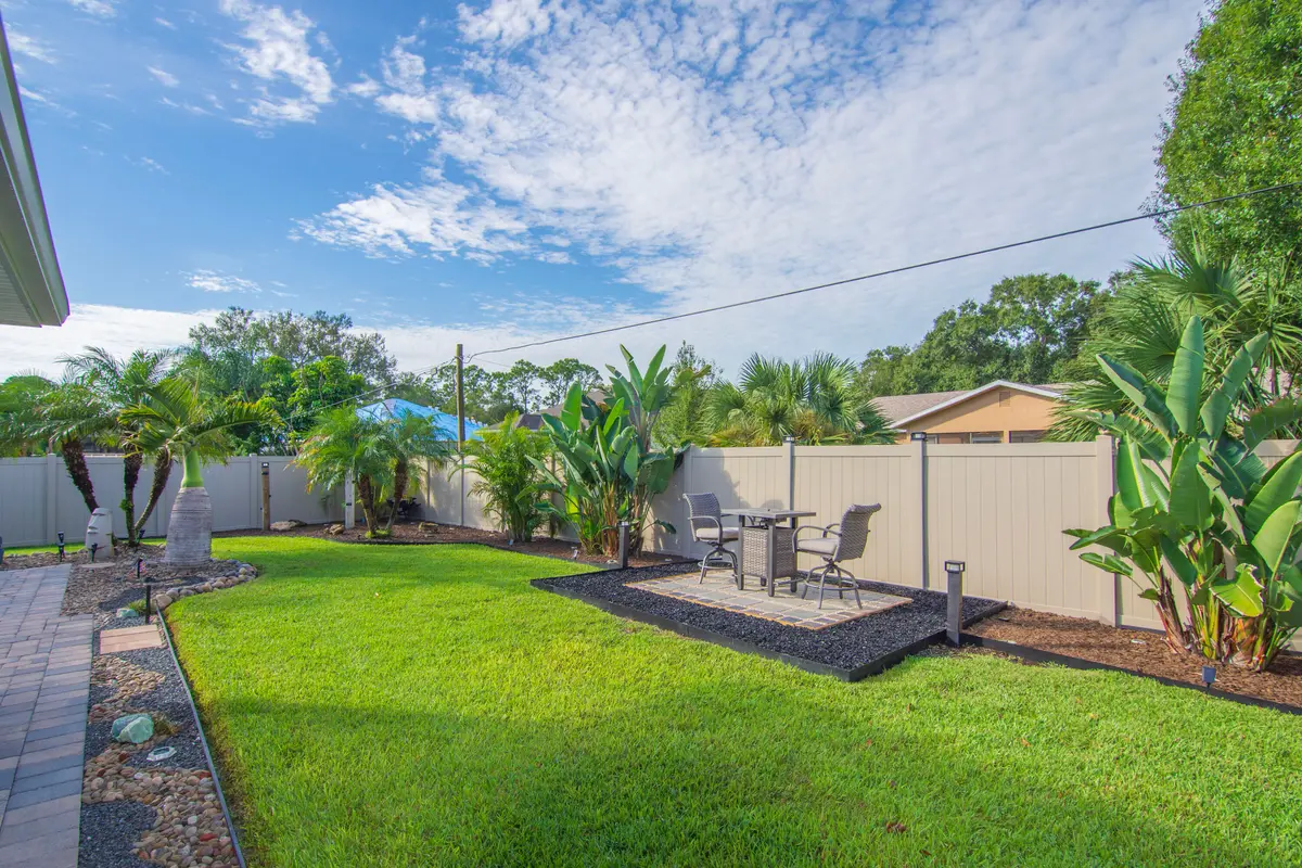 Backyard at 1489 Bevan Drive, Sebastian