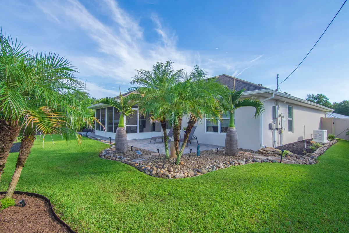 Backyard at 1489 Bevan Drive, Sebastian