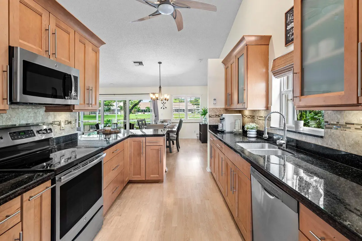 Kitchen at 5554 GRANDE PALM Circle, Delray Beach