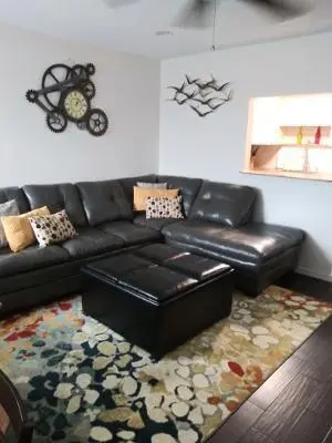Livingroom at 119 Fanshaw C, Boca Raton