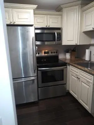 Kitchen at 119 Fanshaw C, Boca Raton