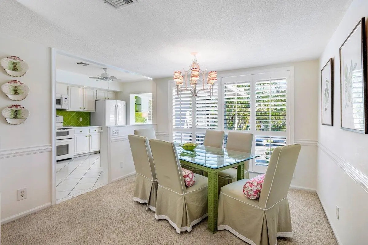Dining Area at 3870 Quail Ridge Drive Blue Heron, Boynton Beach