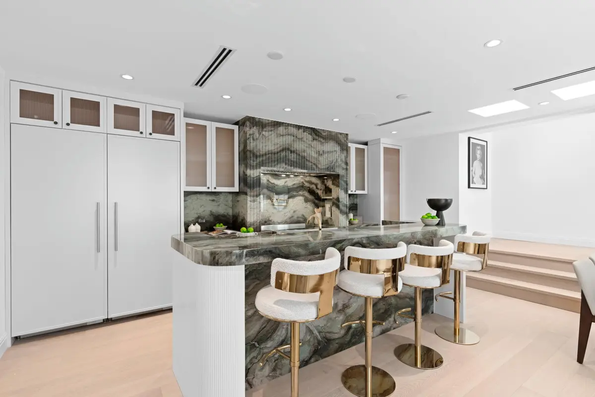 7 - Kitchen at 255 ROYAL POINCIANA Way 2nd floor, Palm Beach