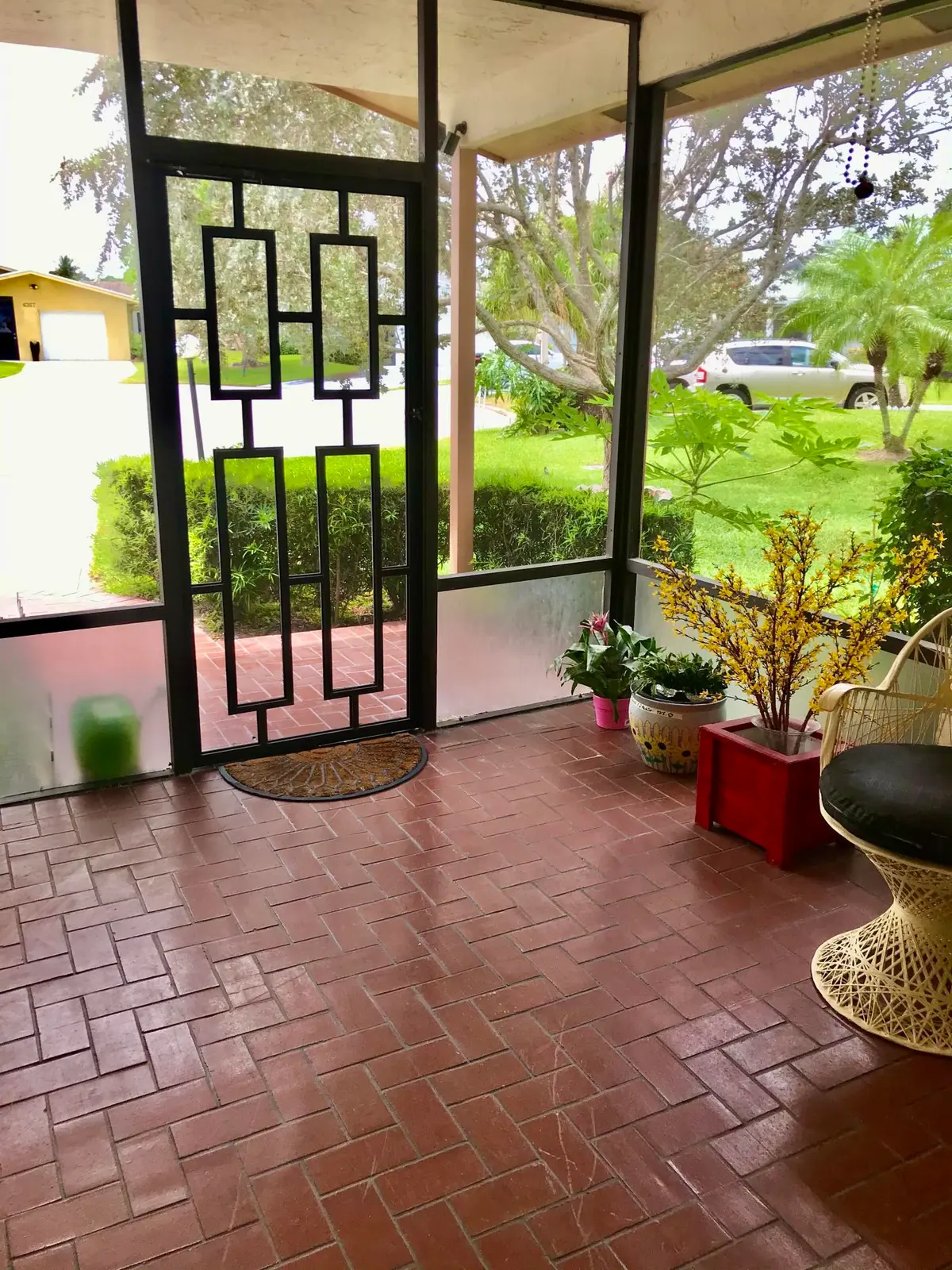 front proch at 6333 STANLEY Lane, Delray Beach