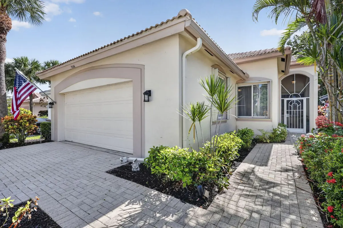 Front of Structure at 9106 BAY POINT Circle, West Palm Beach