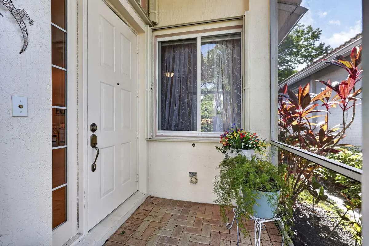Entrance at 9106 BAY POINT Circle, West Palm Beach