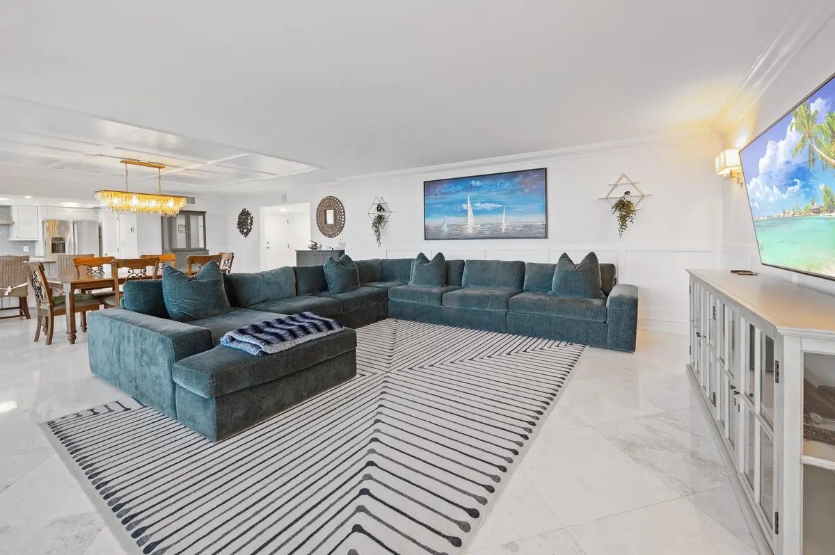 Freshly painted in neutral colors at 4300 N Ocean Boulevard 16G, Fort Lauderdale