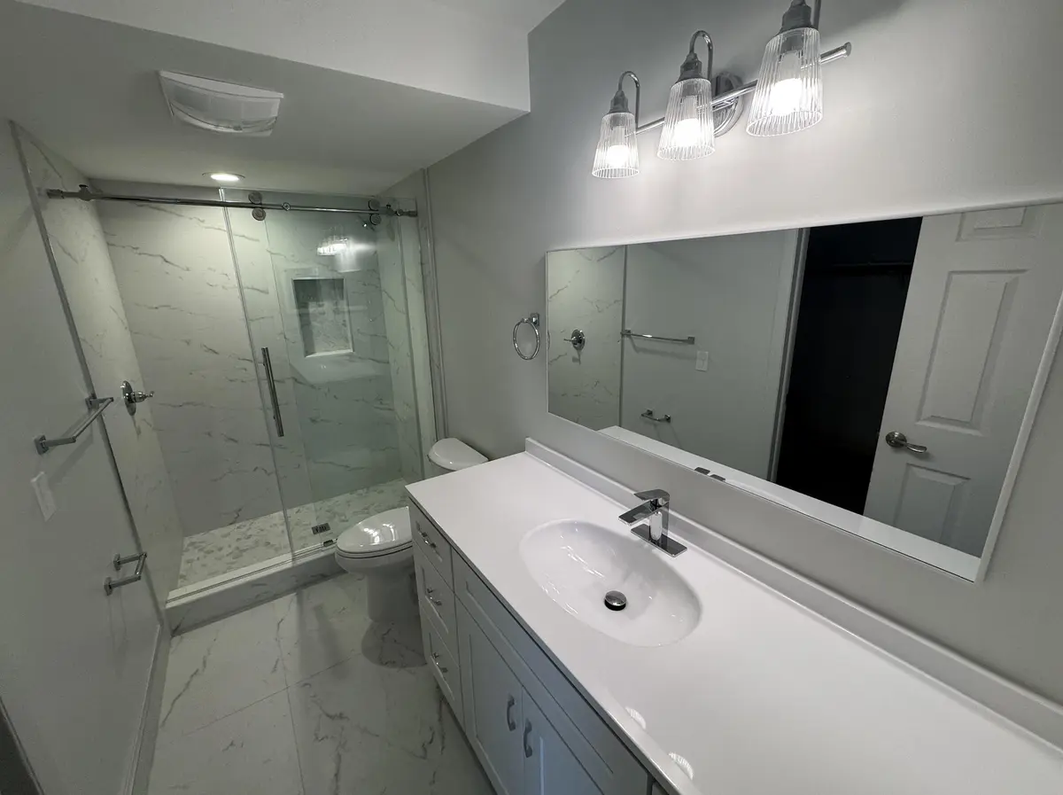 Master Bathroom at 236 CASTLEWOOD Drive 202, North Palm Beach