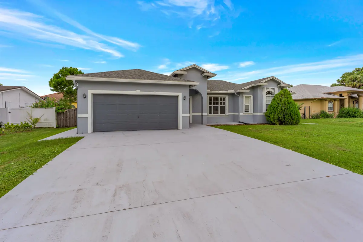 Front Elevation at 2320 SW MADRID Road, Port St. Lucie