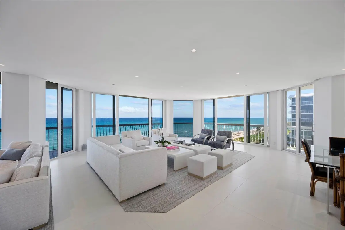 Living Area at 2100 S Ocean Boulevard 408N, Palm Beach