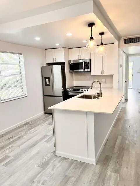 kitchen at 58 Normandy B, Delray Beach