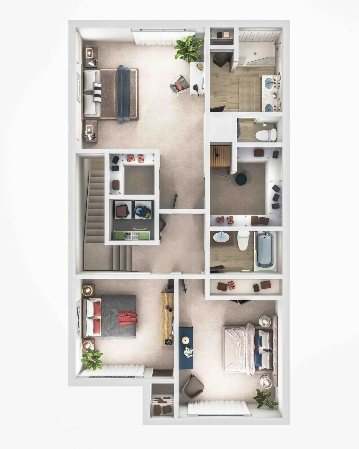 End Unit - Celebration Pointe_floorplan_ at 1858 Joyful Circle, Fort Pierce
