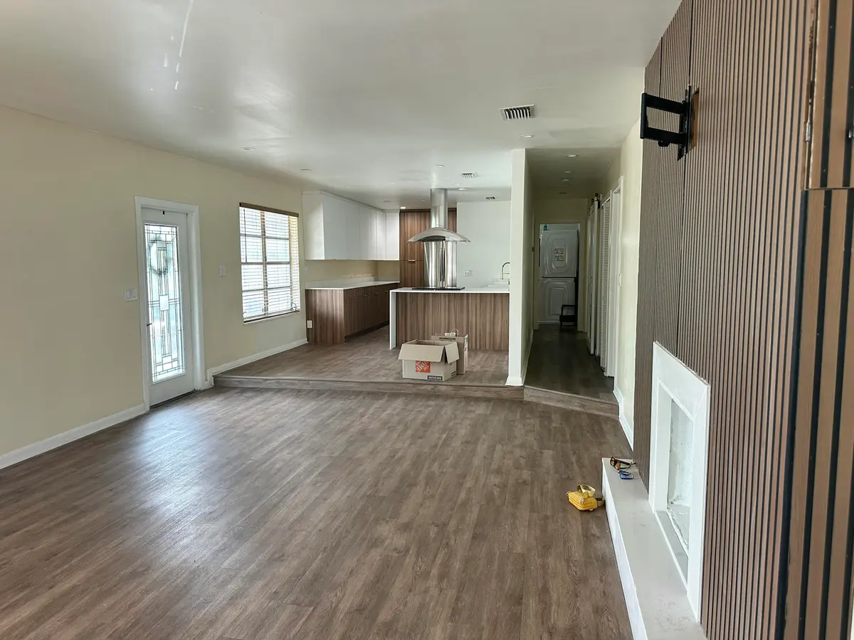 Living Room at 913 N B Street, Lake Worth Beach