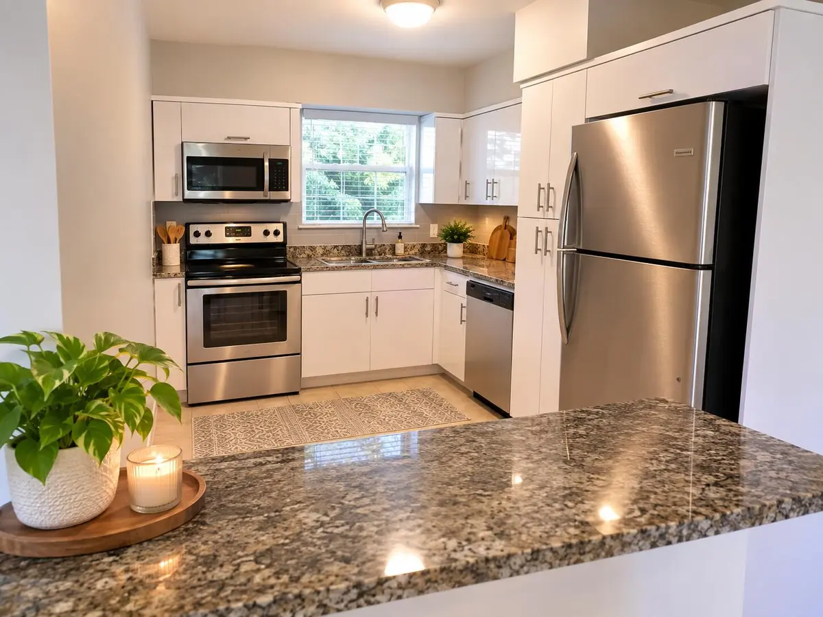 kitchen at 2210 NE 36th Street A&b, Lighthouse Point