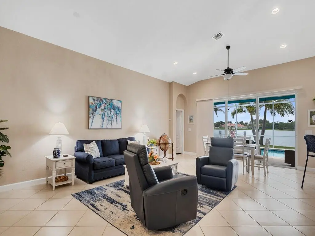 Living Room at 6100 SANTA MARGARITO Drive, Fort Pierce