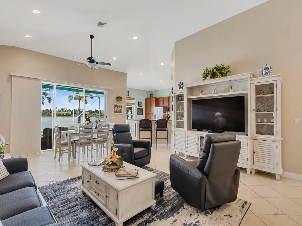 Living Room at 6100 SANTA MARGARITO Drive, Fort Pierce