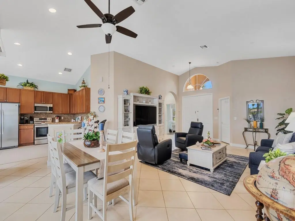 Dining Room at 6100 SANTA MARGARITO Drive, Fort Pierce