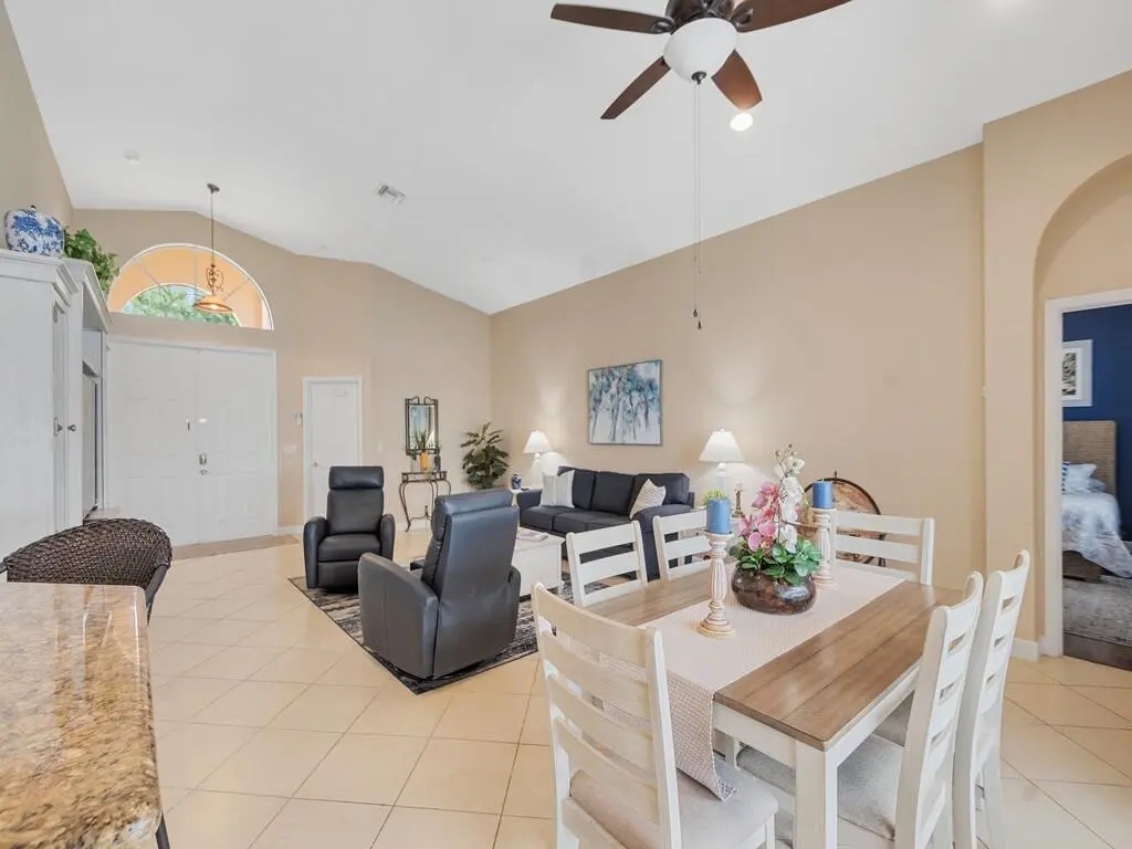 Living Room at 6100 SANTA MARGARITO Drive, Fort Pierce