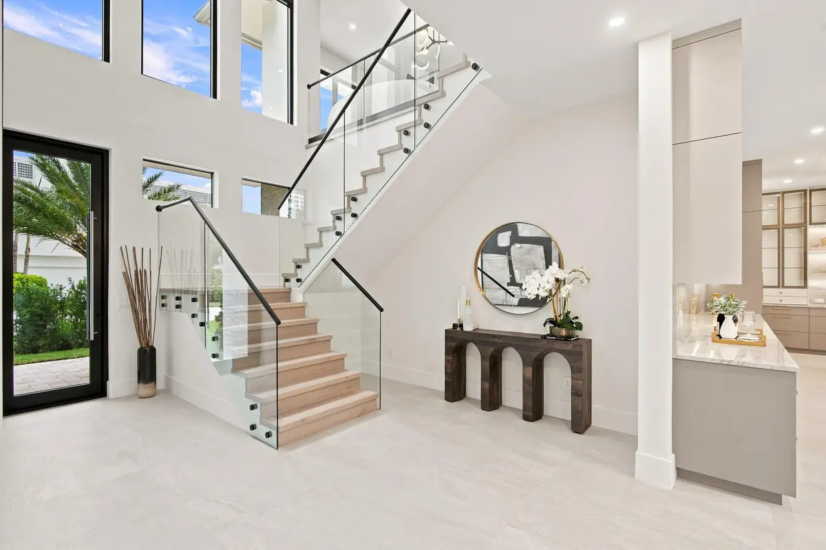 Entrance Foyer at 3093 Banyan Road, Boca Raton
