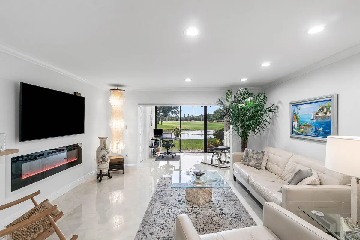 Living Room at 34 STRATFORD Lane C, Boynton Beach