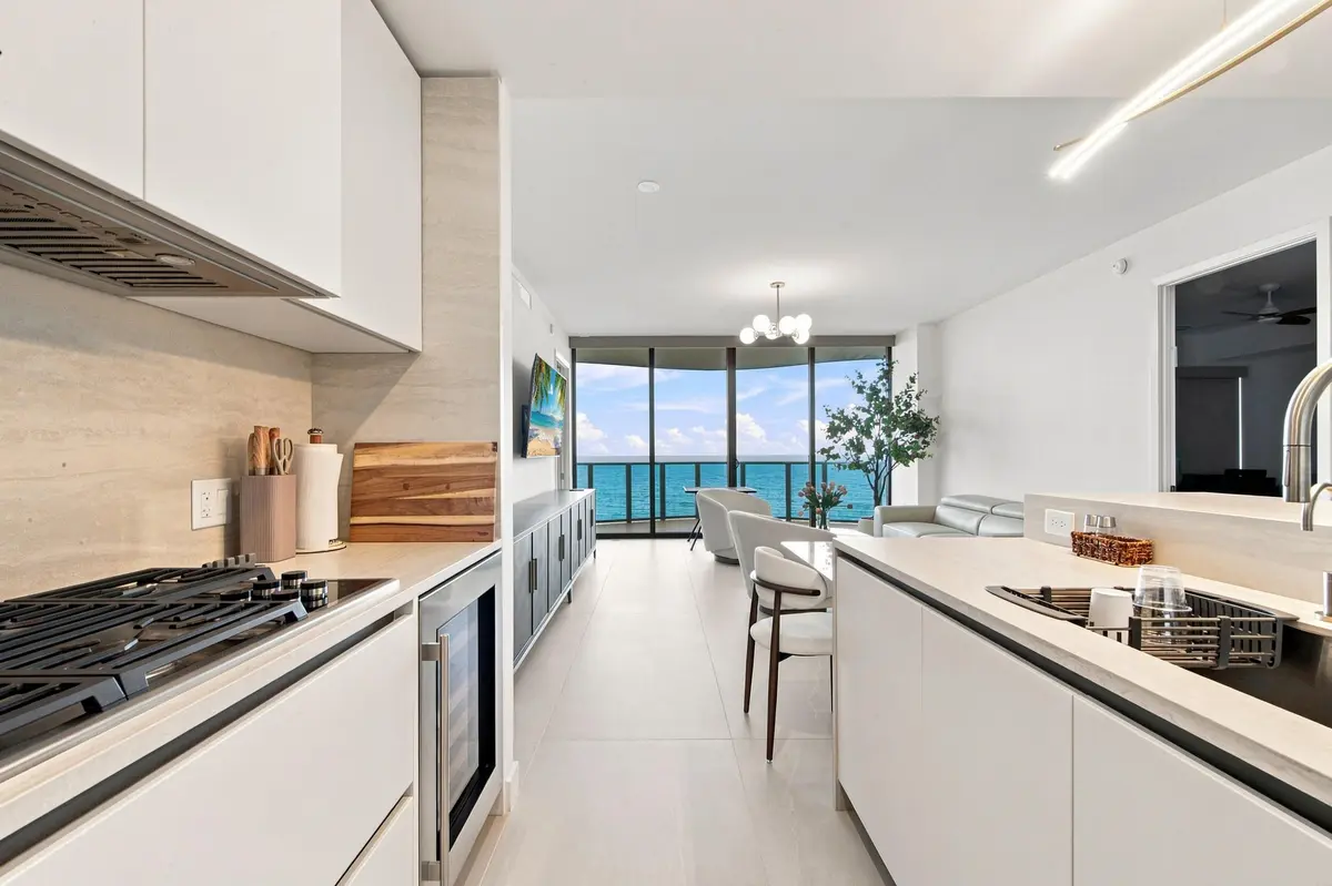 Kitchen at 900 N OCEAN Boulevard 705, Pompano Beach