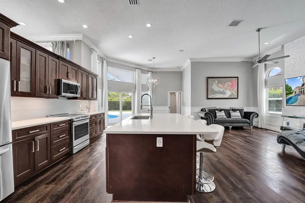 Kitchen/Family Room at 12712 NW 17th Street, Coral Springs