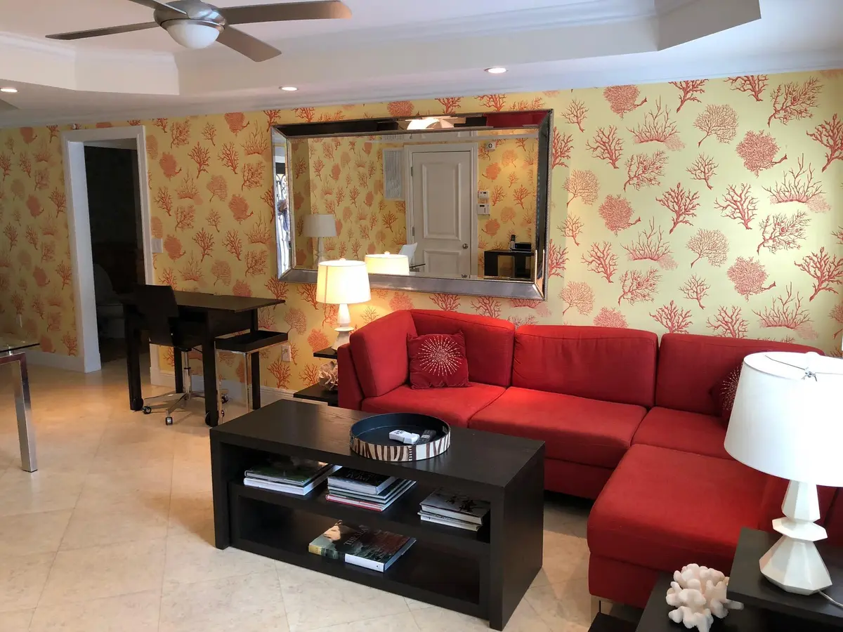 Living Area at 251 Oleander Avenue 1, Palm Beach