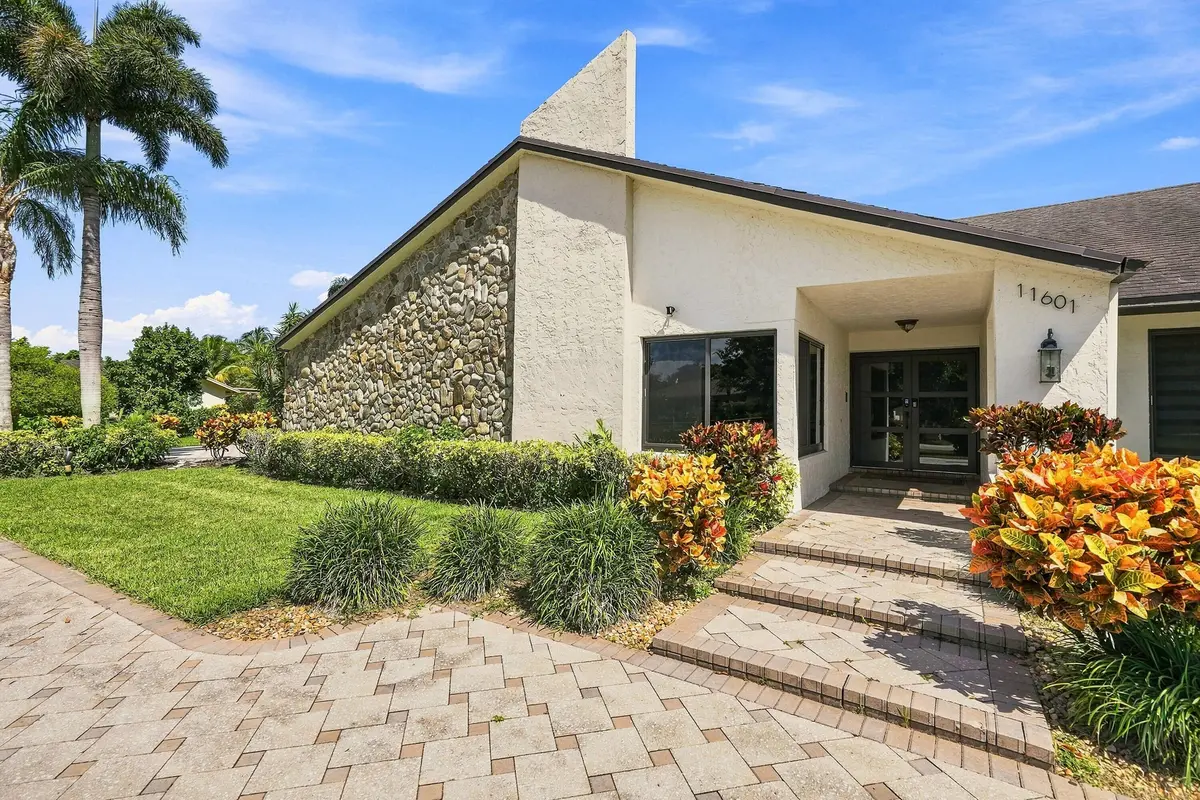 Covered Front Entry at 11601 SW 21st Court, Davie