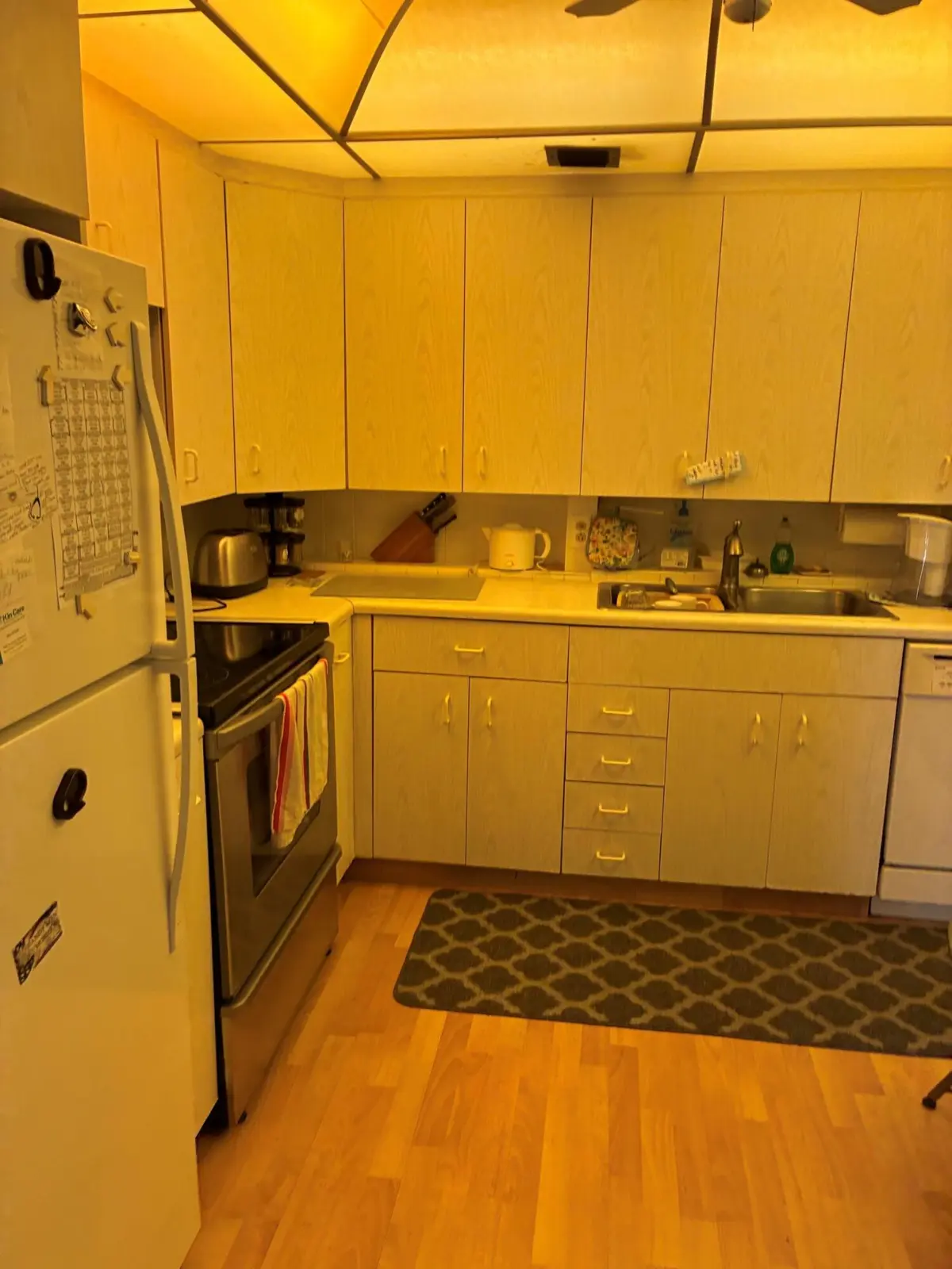 Kitchen at 3025 Ainslie B Drive, Boca Raton