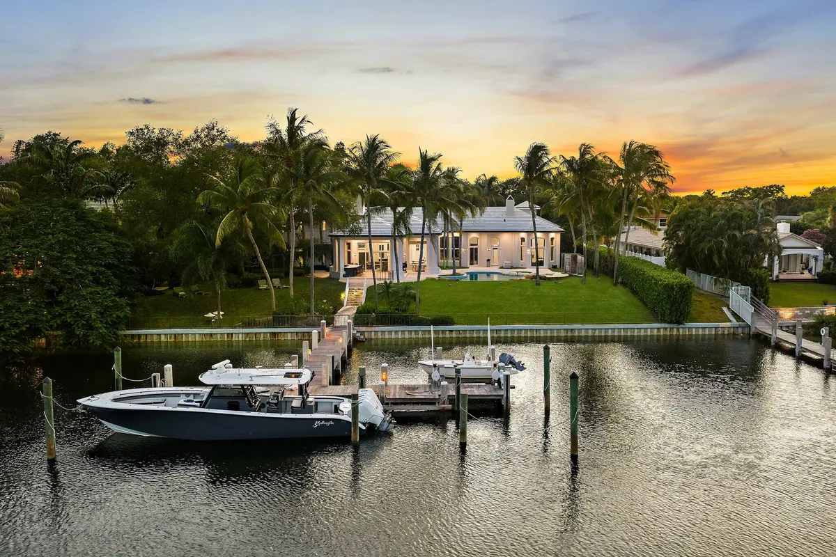 View from ICW at 2270 Wilsee Road, Palm Beach Gardens