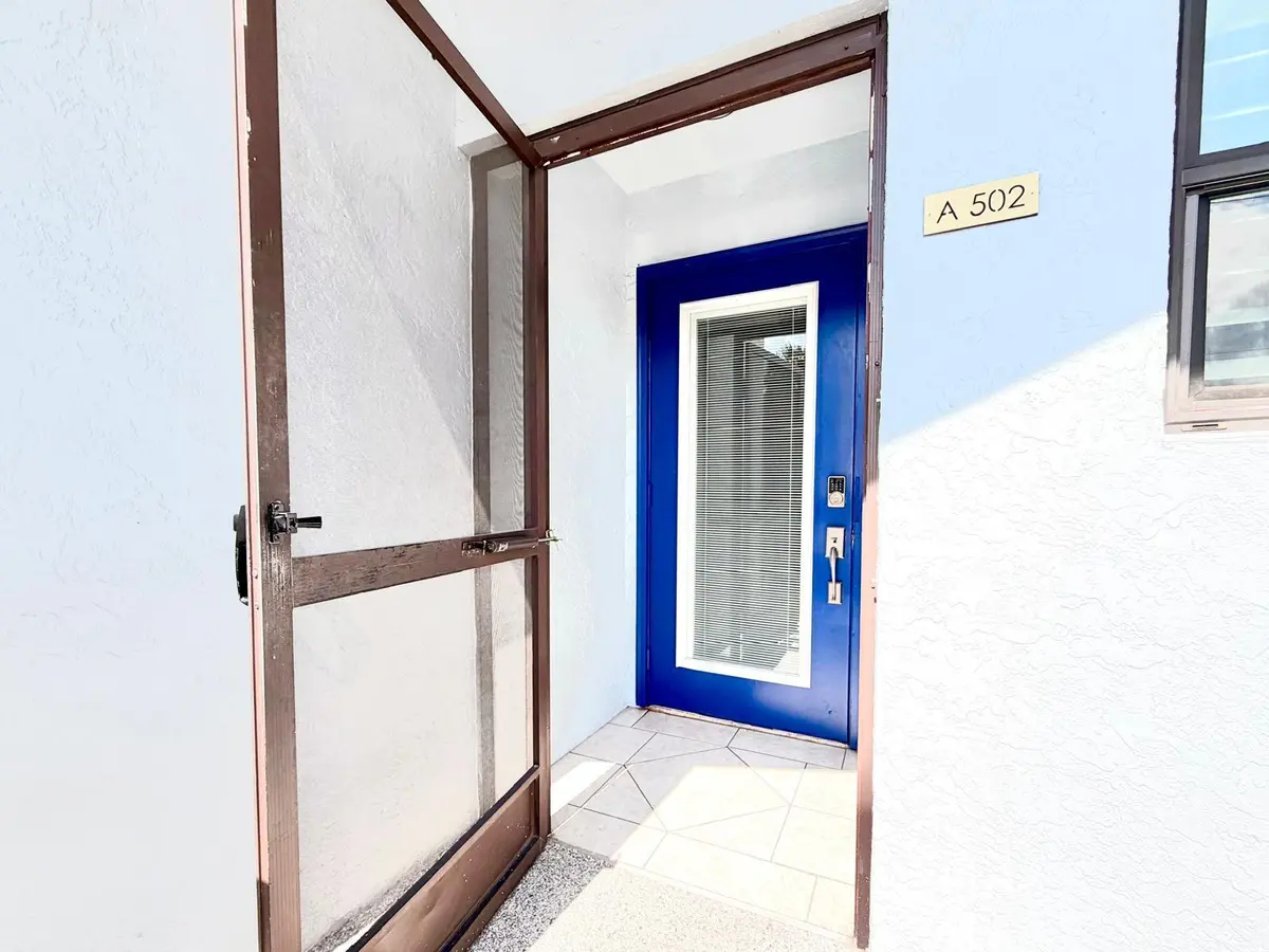 Front door at 1811 SW Palm City Road A-502, Stuart