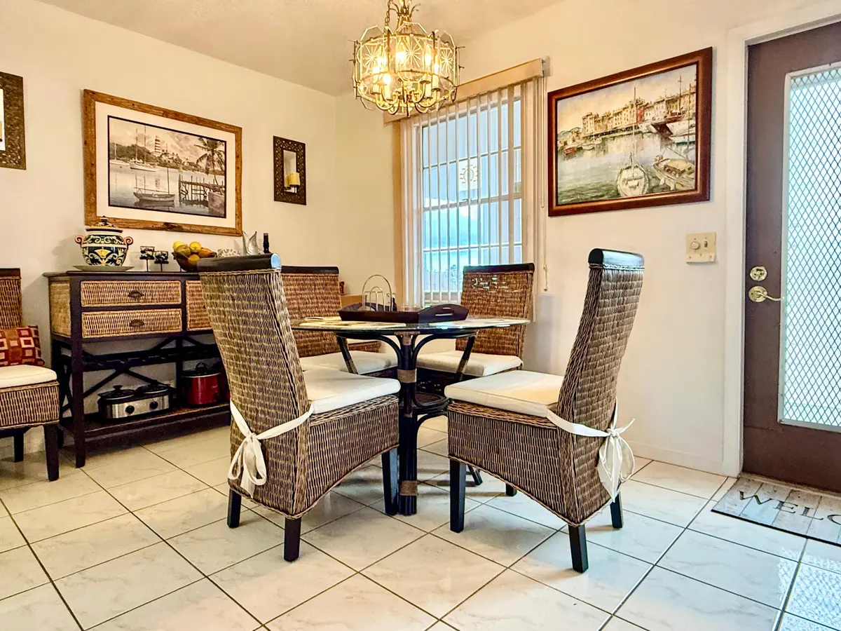Dining Area at 4046 Guildford C, Boca Raton
