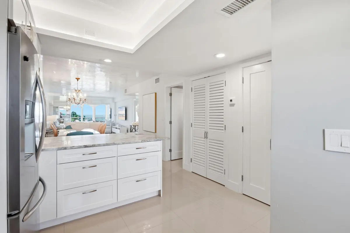 View from Kitchen, Pantry at 1040 BANYAN Road 504C, Boca Raton