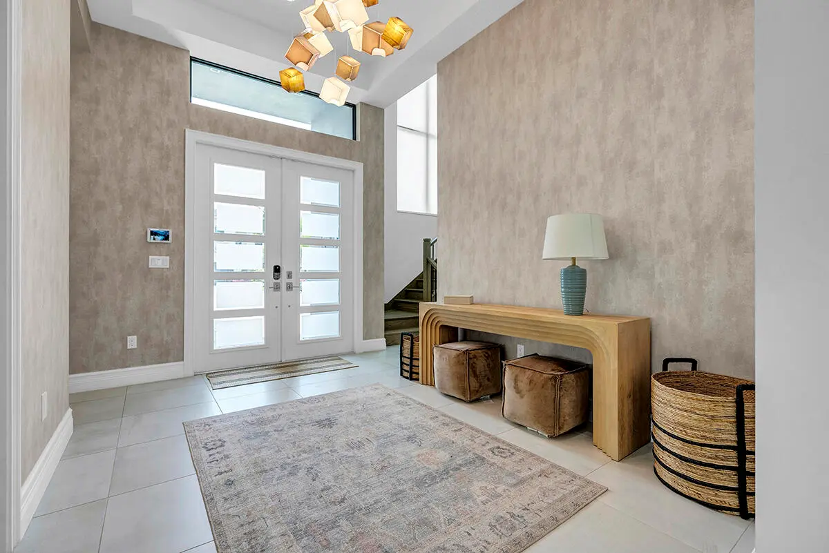Entrance Foyer at 9046 CHAUVET Way, Boca Raton