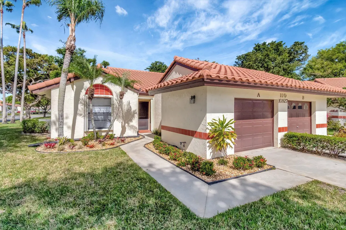 FRONT VIEW at 10927 DOLPHIN PALM Court A, Boynton Beach