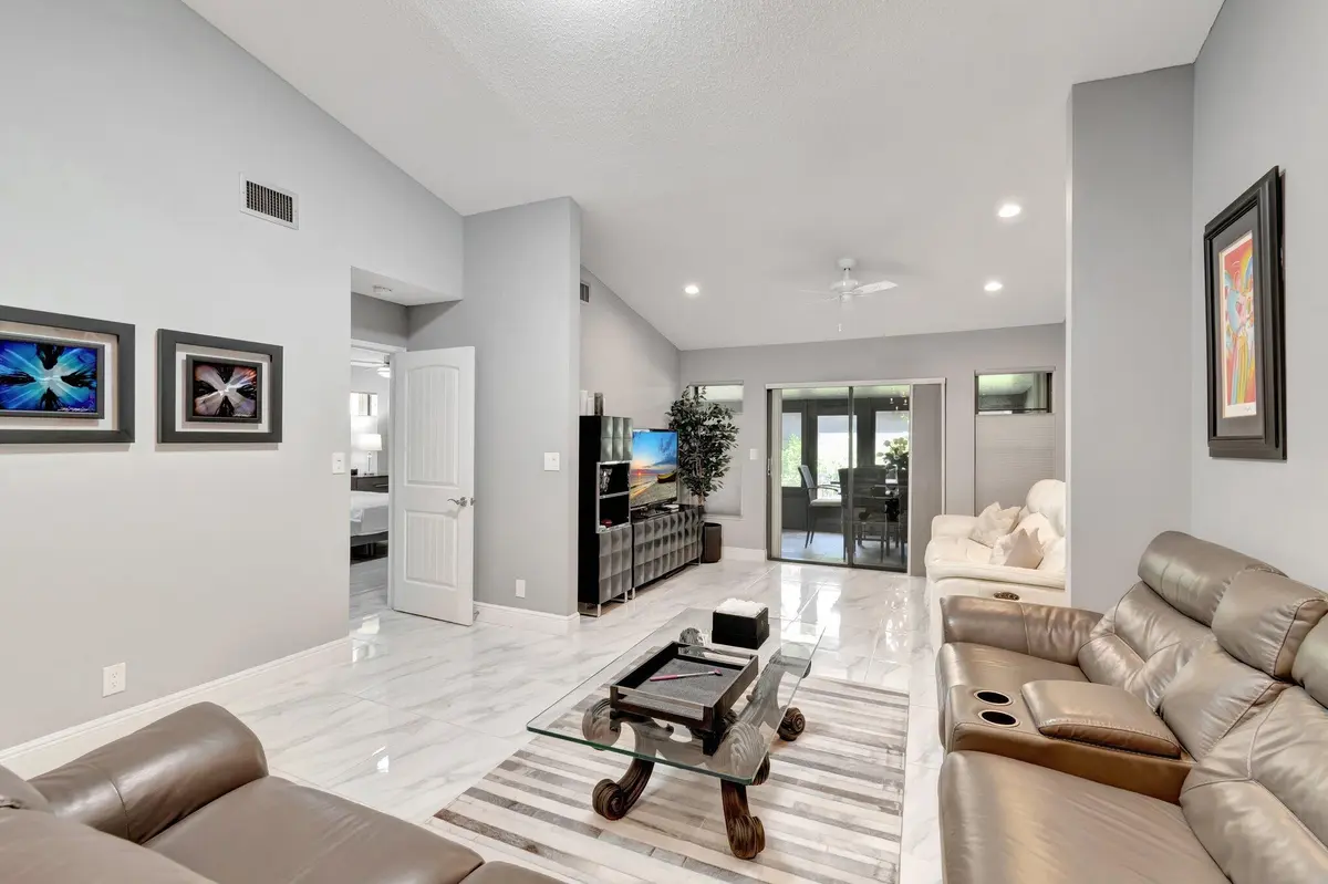 LIVING ROOM at 10927 DOLPHIN PALM Court A, Boynton Beach