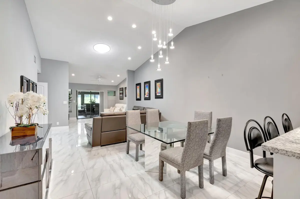 LIVING/DINING at 10927 DOLPHIN PALM Court A, Boynton Beach