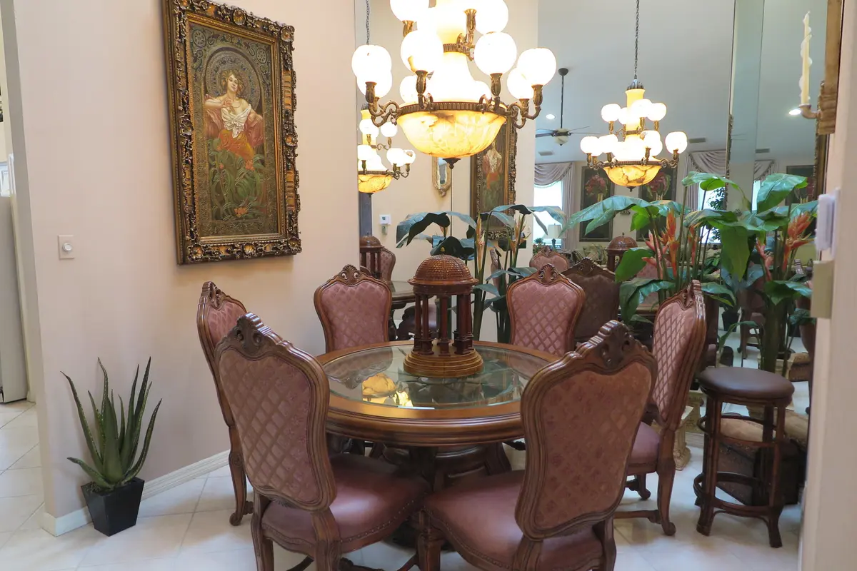 dining room at 23440 MIRABELLA Circle, Boca Raton