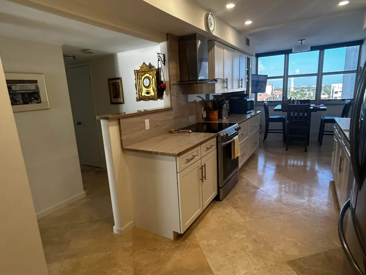 kitchen at 1390 S OCEAN Boulevard 12F, Pompano Beach