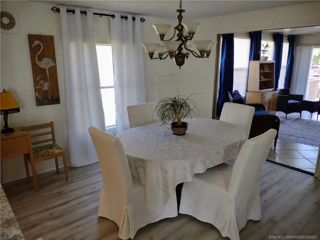 Dining Area at 1 Montanzas Road, Port St. Lucie
