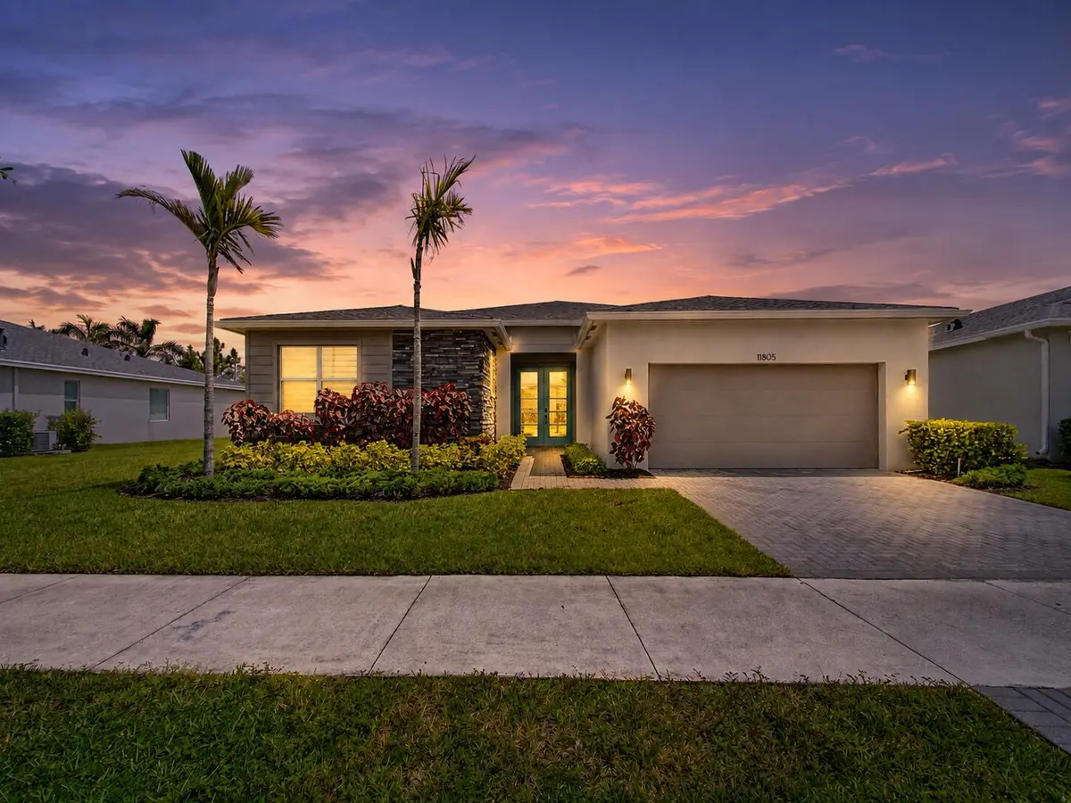 Front of Home - Twilight Shot at 11805 SW Lyra Drive, Port St. Lucie
