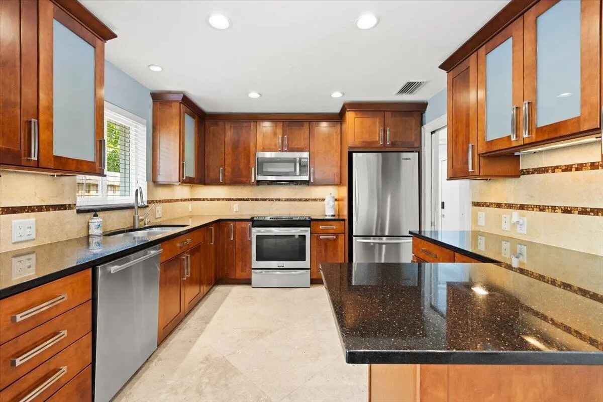 Kitchen at 2137 NE 17TH Avenue, Wilton Manors